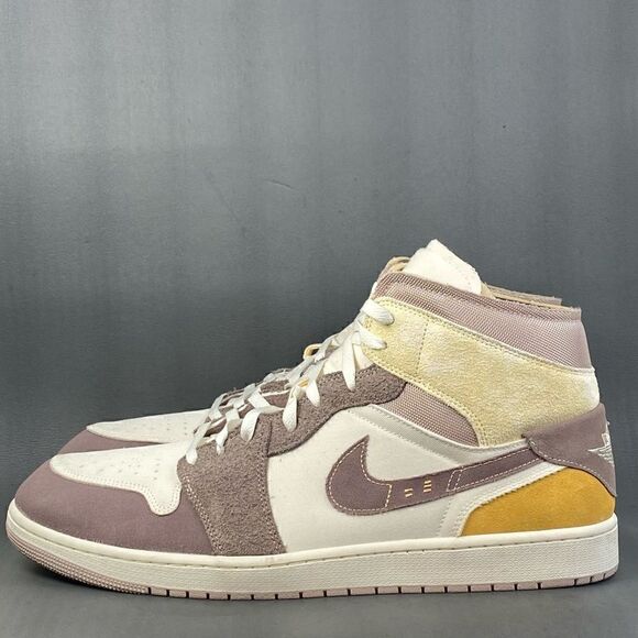 Nike Air Jordan 1 Mid SE Craft “Taupe Haze” Sneaker shoes Mens Size 18 main image 4